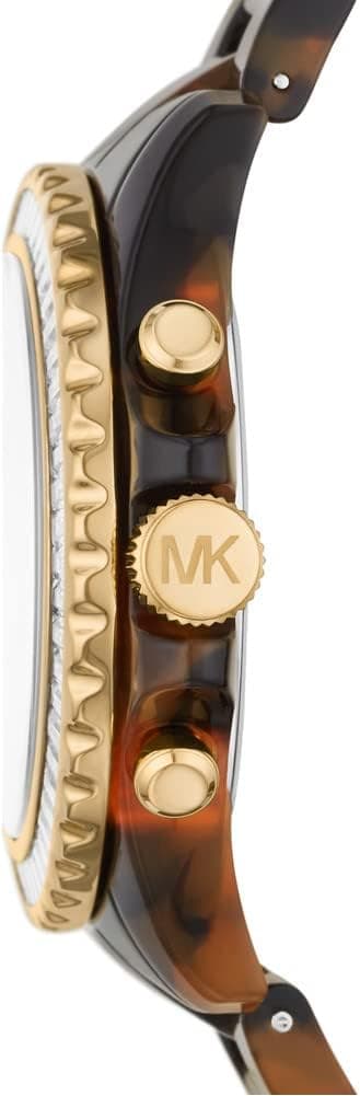 Michael Kors Everest Watch for Women, Quartz Chronograph Movement with Stainless Steel or Silicon Strap