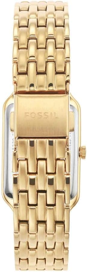 Fossil Raquel Watch for Women, Quartz Three Hand Movement with Stainless Steel Strap