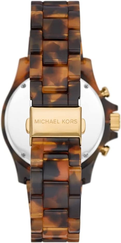 Michael Kors Everest Watch for Women, Quartz Chronograph Movement with Stainless Steel or Silicon Strap