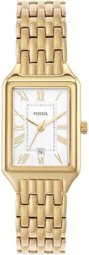 Fossil Raquel Watch for Women, Quartz Three Hand Movement with Stainless Steel Strap