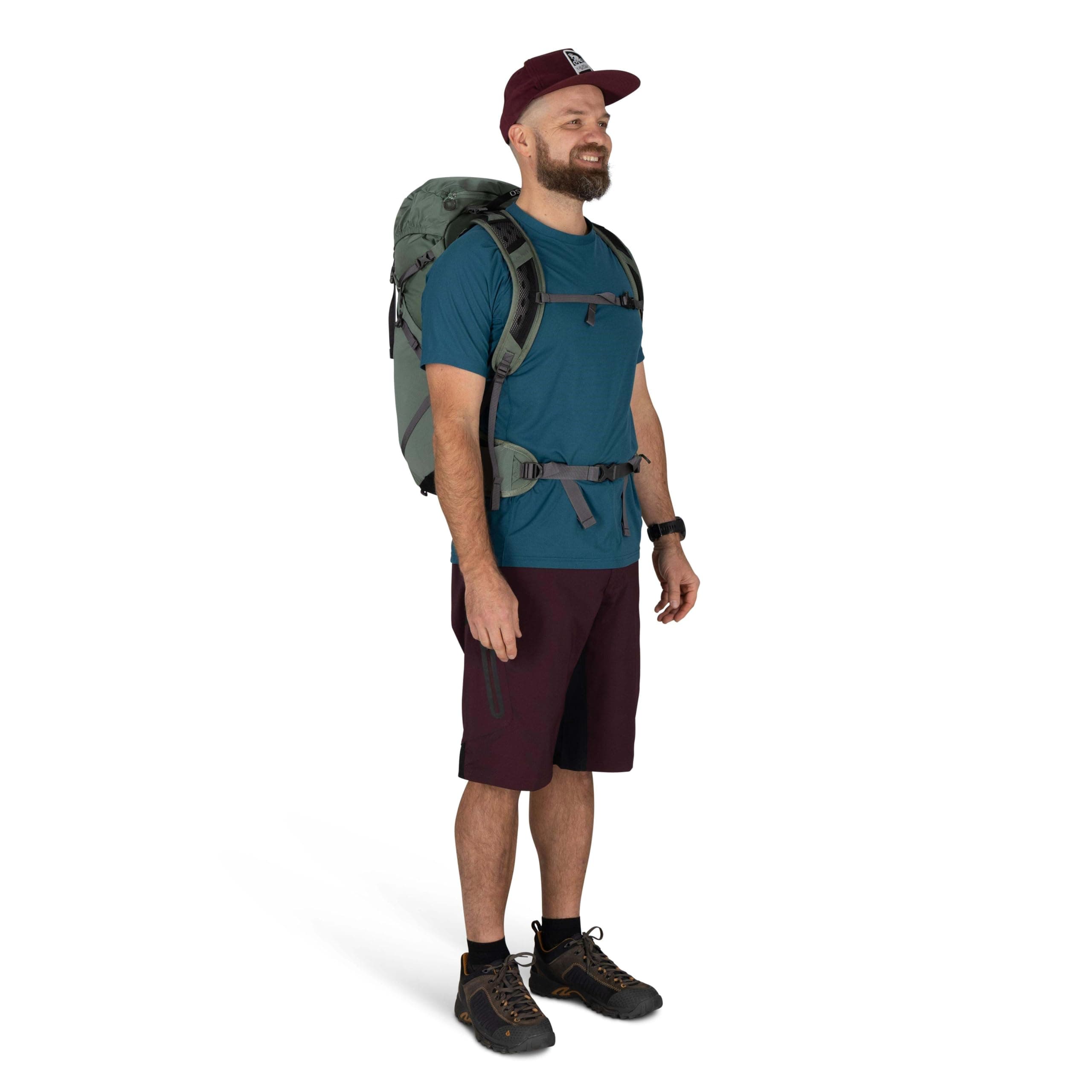 Osprey Sportlite 30L Lightweight Hiking Backpack for Men and Women, Tungsten/Grey Wolf, M/L