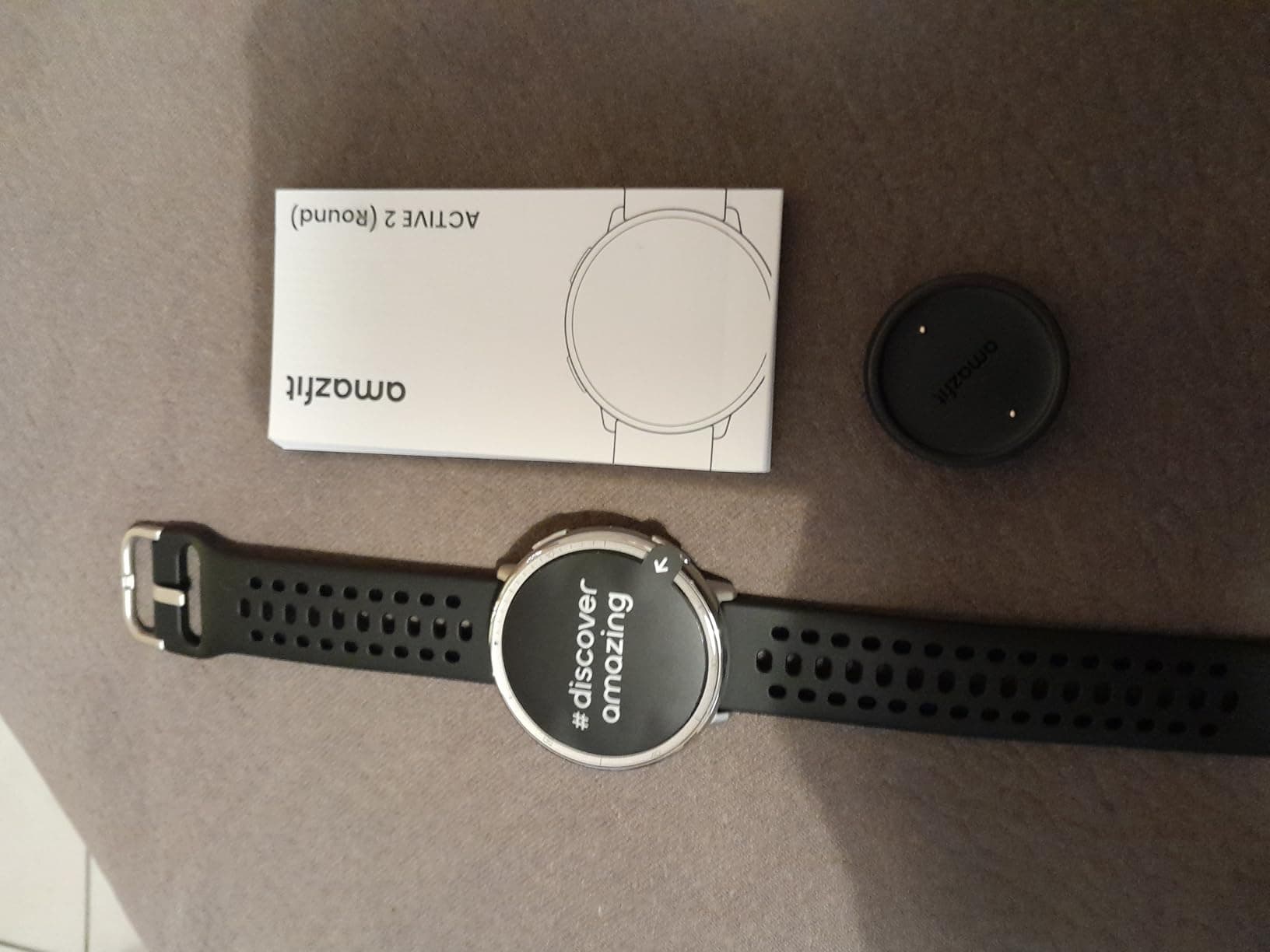 AMAZFIT Active 2 Smart Watch 44 mm, AI, Voice Control, GPS and Maps Included, 10 Day Battery, 160+ Sports Modes, 5 ATM Water Resistant for Android and iPhone, Black