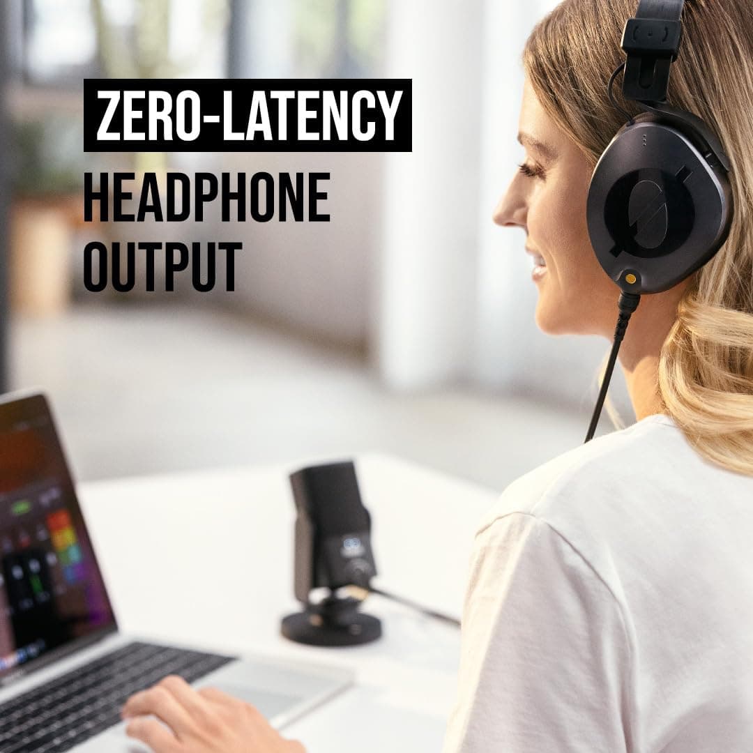 RØDE NT-USB Mini Versatile Studio-quality Condenser USB Microphone with Free Software for Podcasting, Streaming, Gaming, Music Production, Vocal and Instrument Recording