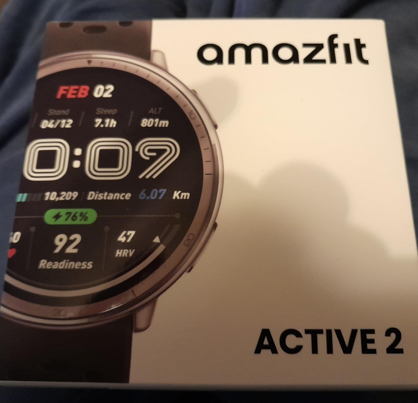 AMAZFIT Active 2 Smart Watch 44 mm, AI, Voice Control, GPS and Maps Included, 10 Day Battery, 160+ Sports Modes, 5 ATM Water Resistant for Android and iPhone, Black