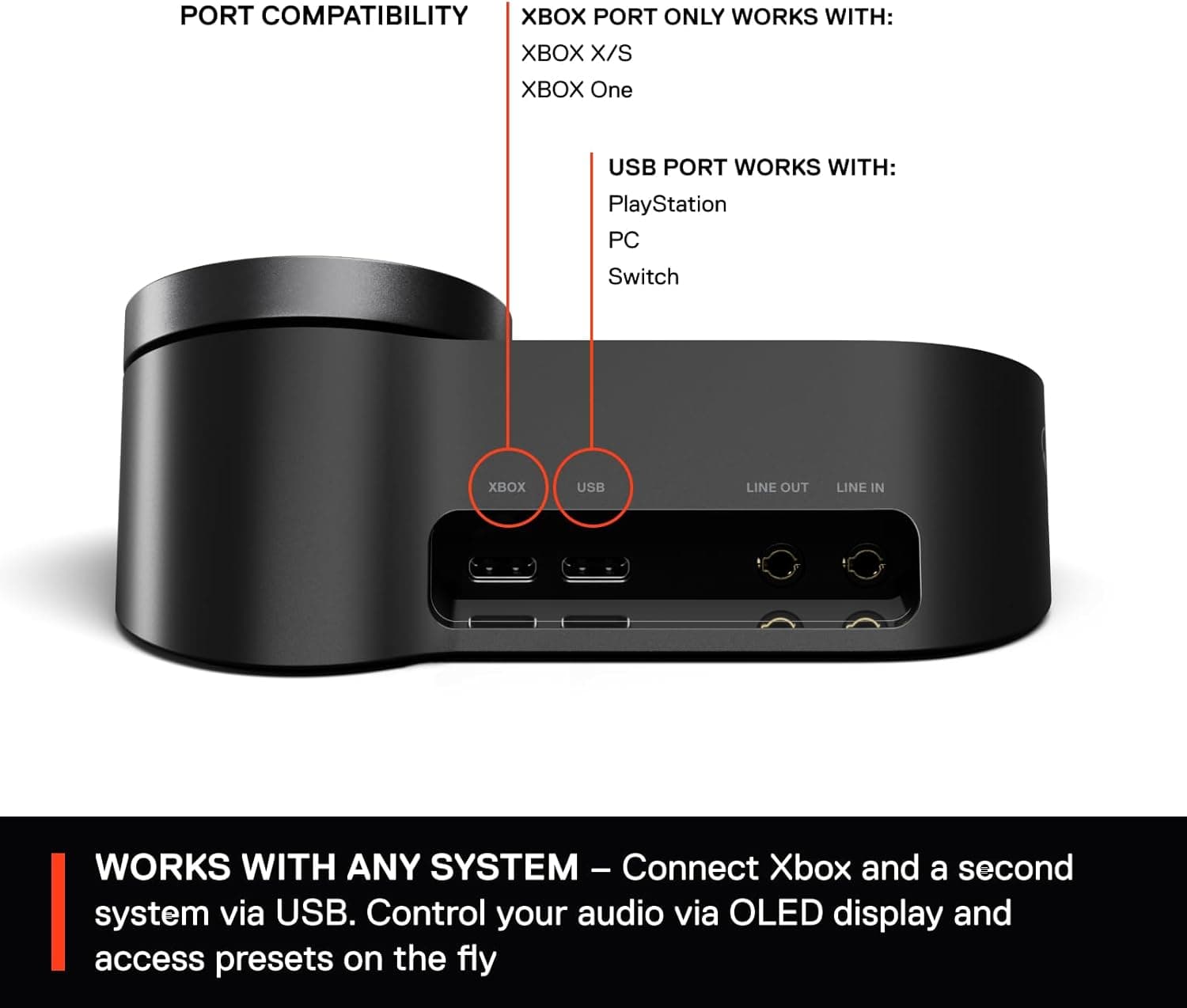 SteelSeries Arctis Nova Pro Wired Gaming Headset for Xbox X|S, Xbox One, PC, PS4|5 and Nintendo Switch