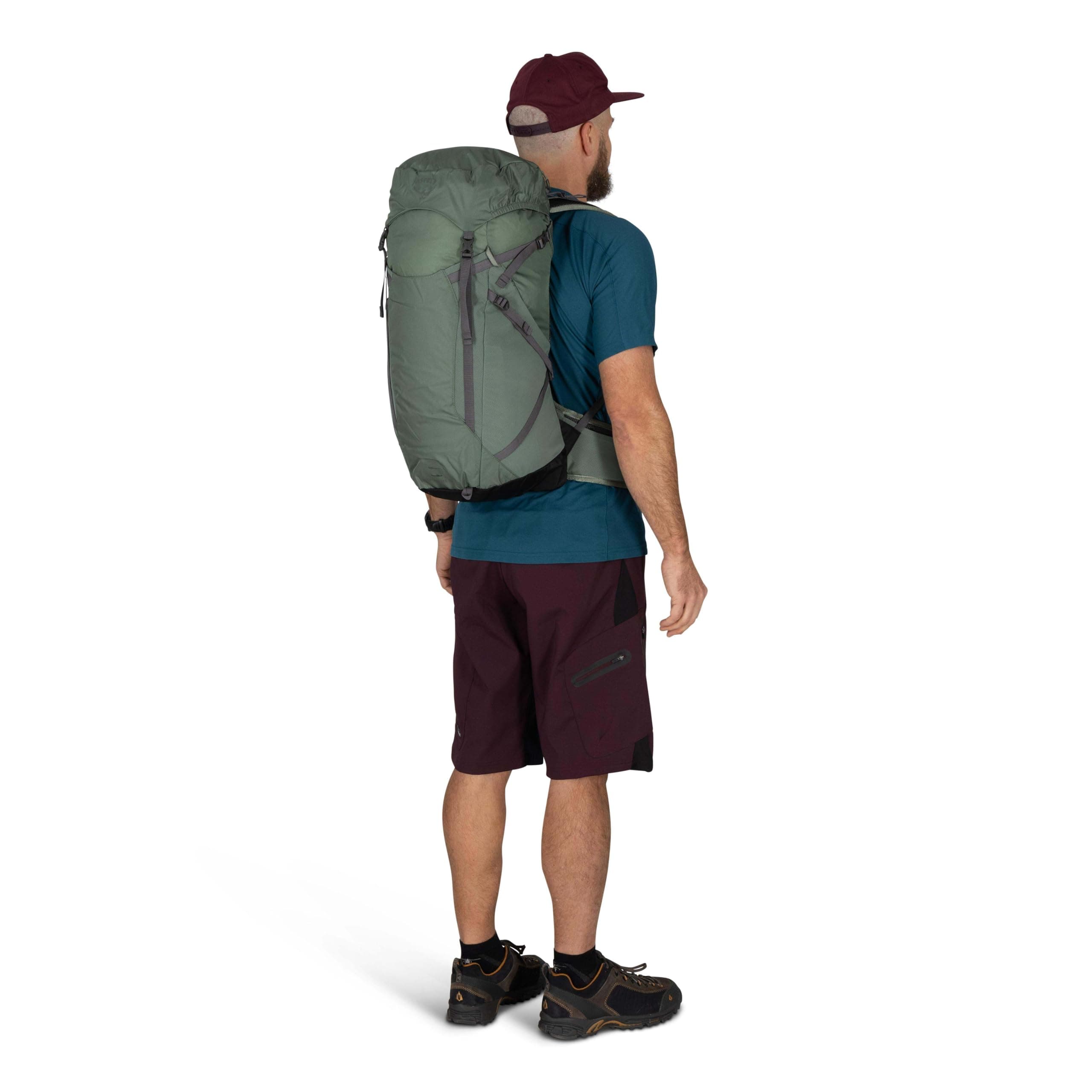 Osprey Sportlite 30L Lightweight Hiking Backpack for Men and Women, Tungsten/Grey Wolf, M/L