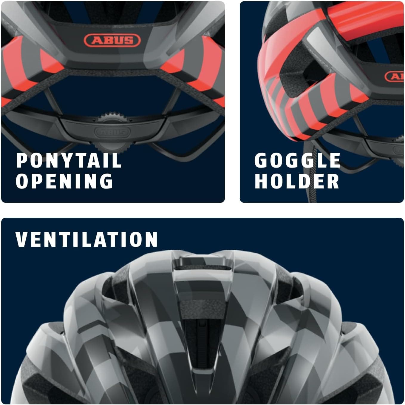 ABUS StormChaser road bike helmet - Lightweight and comfortable for professional cycling for men and women