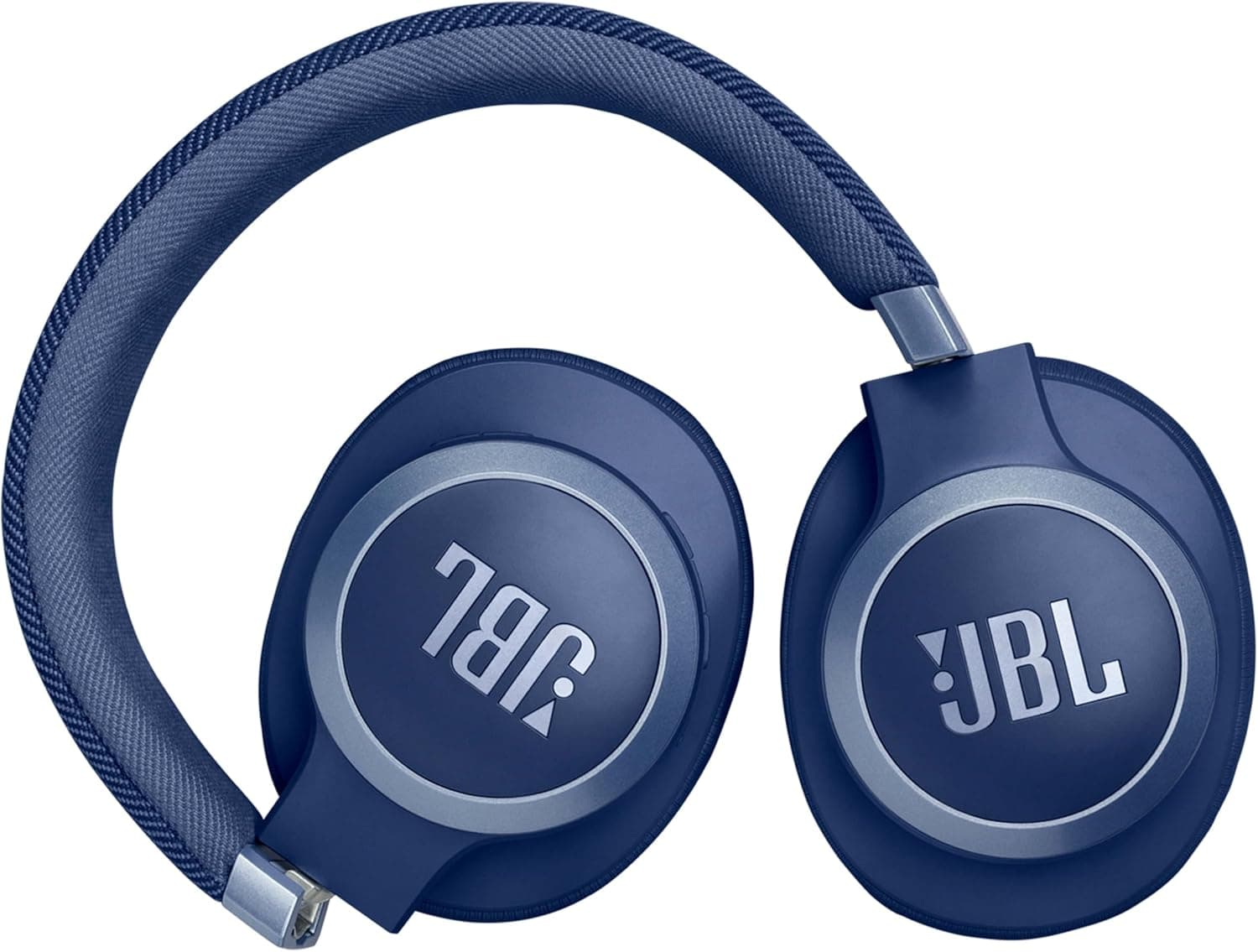 JBL Live 770NC Over-Ear Headphones, Adaptive Noise Cancelling, Smart Ambient, Up to 65 Hours of Battery Life, Blue
