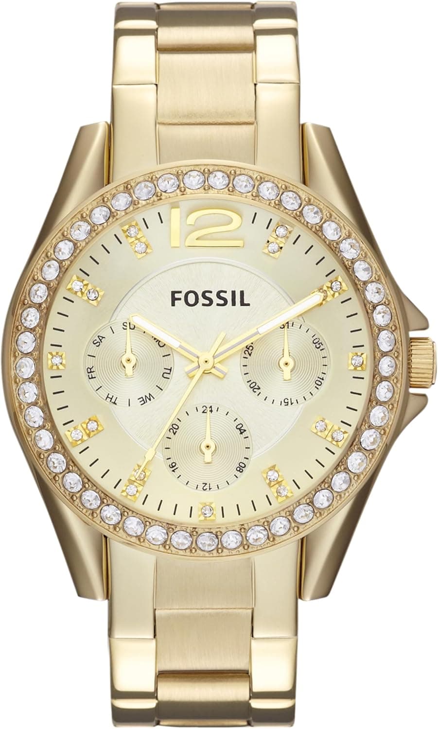 Fossil Women's Riley Stainless Steel Multifunction Watch