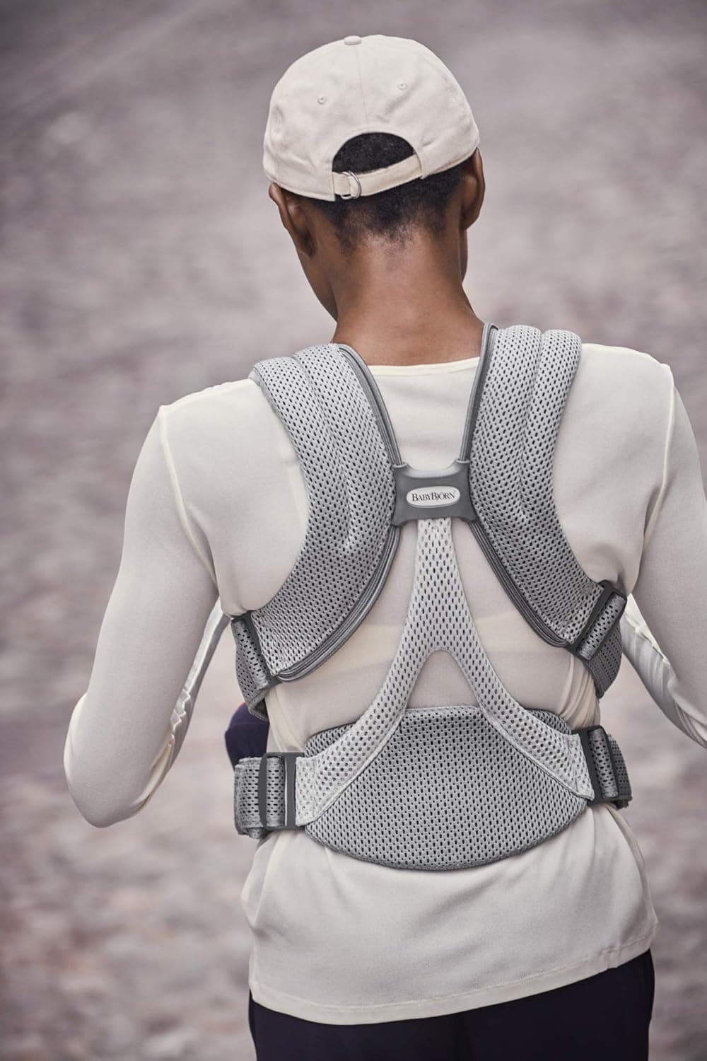 BabyBjörn Baby Carrier Free, 3D mesh, Gray