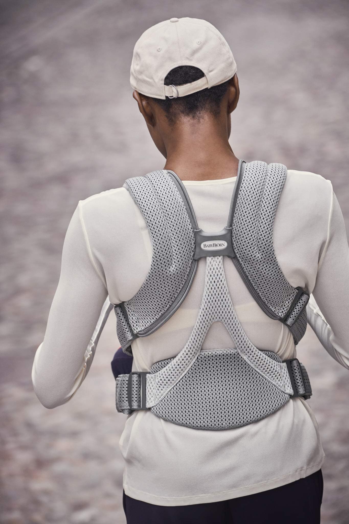 BabyBjörn Baby Carrier Free, 3D mesh, Gray
