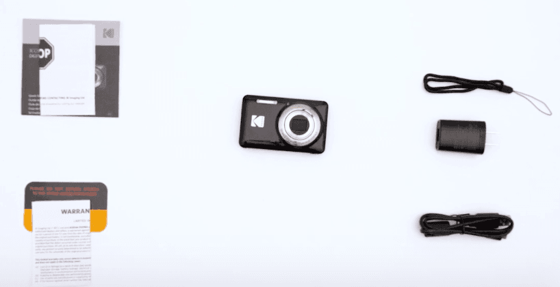 KODAK PIXPRO FZ55-BK 16MP CMOS Sensor Digital Camera 5X Optical Zoom 28mm Wide Angle 1080P Full HD Video 2.7" LCD Vlogging Camera (Black)