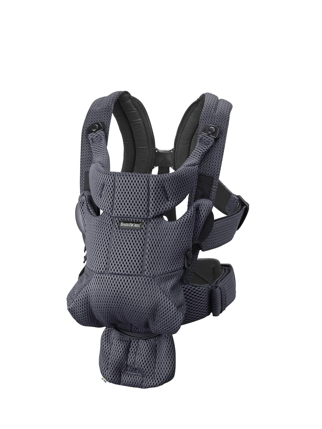 BabyBjörn Baby Carrier Free, 3D mesh, Gray