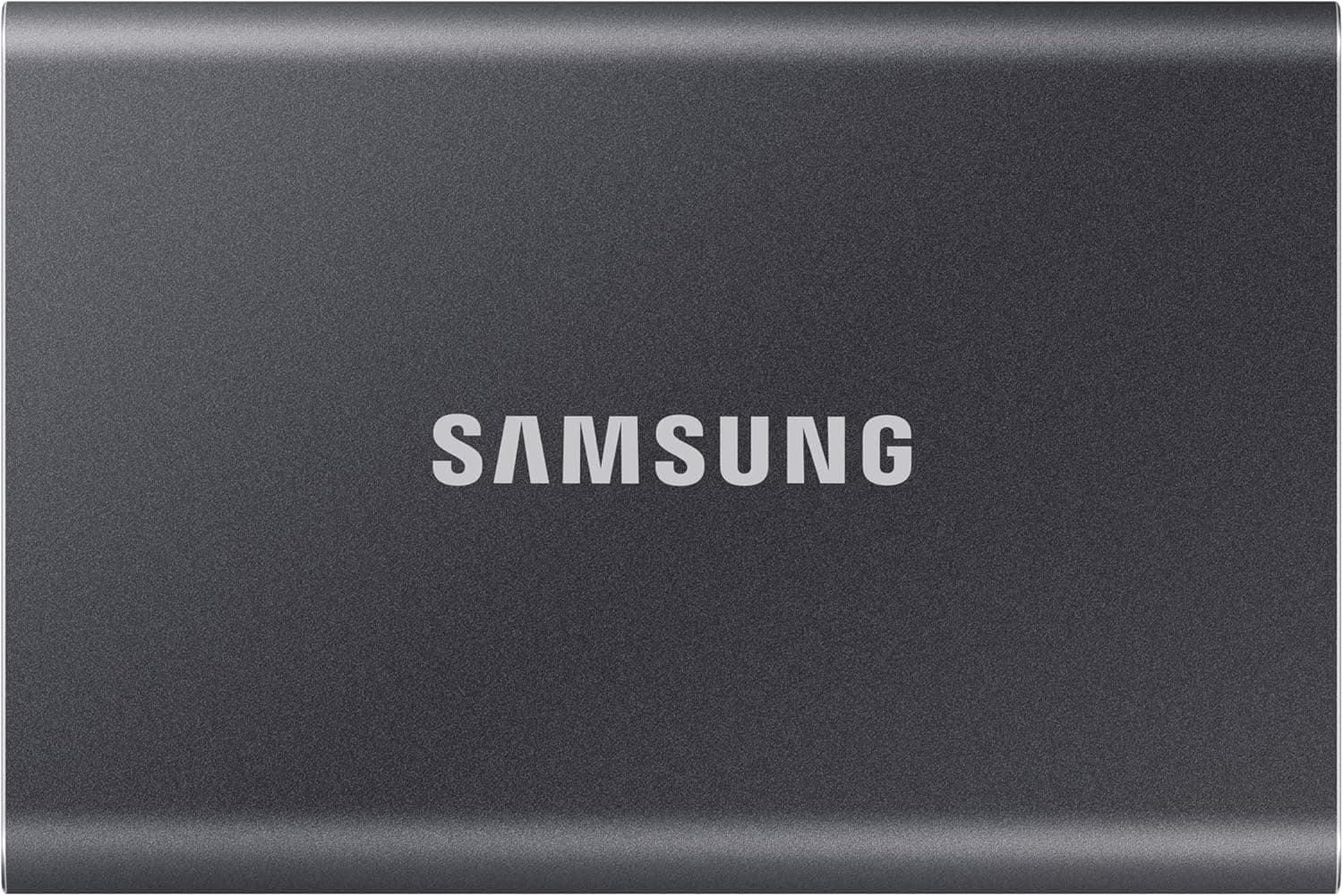 Samsung T7 Portable SSD - 2 TB - USB 3.2 Gen.2 External SSD Titanium Grey (MU-PC2T0T/WW)