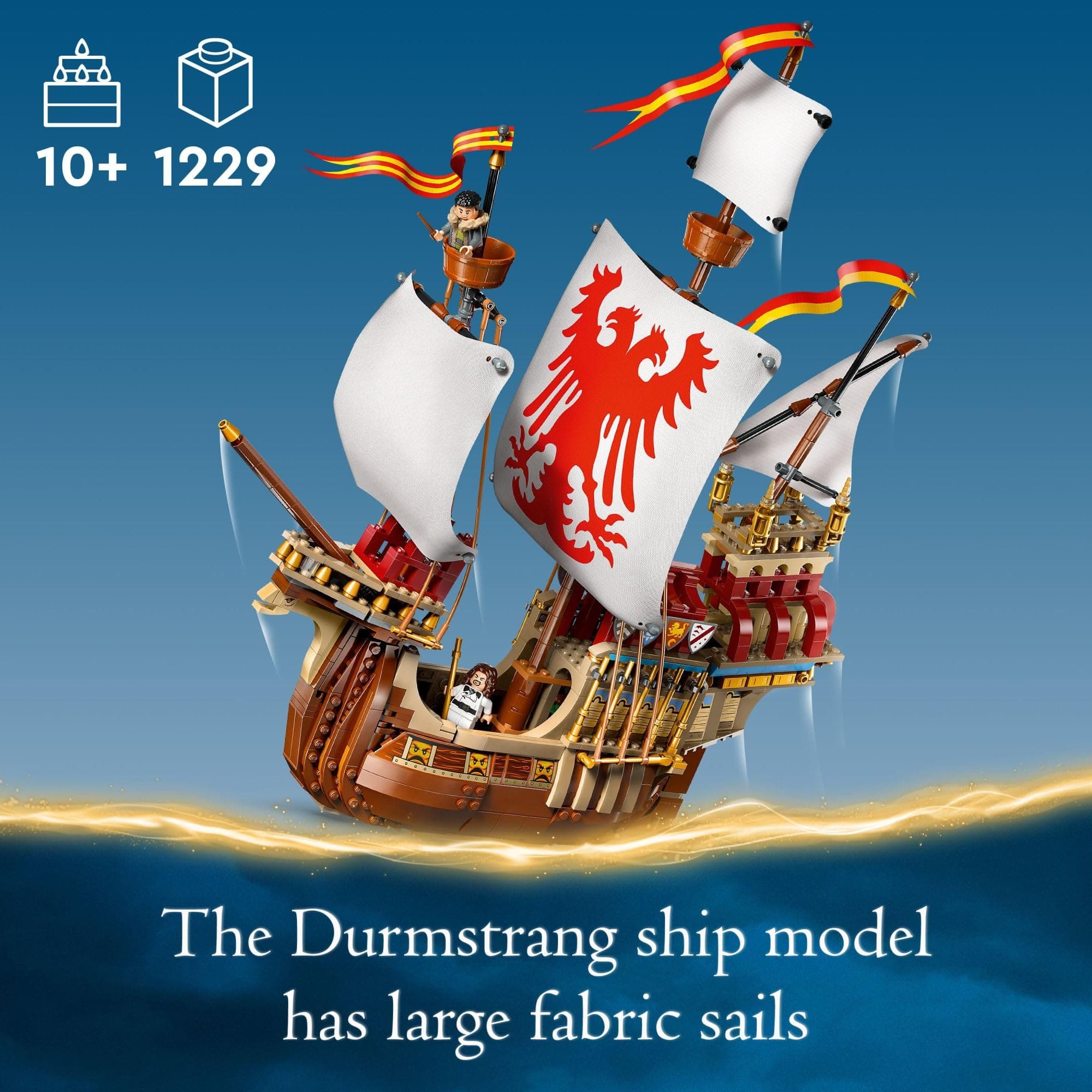 LEGO Harry Potter Triwizard Tournament: The Arrival Building Toy - Pretend Play Toy for Kids, Boys &amp; Girls, Ages 10+ Years - Harry Potter Gifts for Fans - 76440