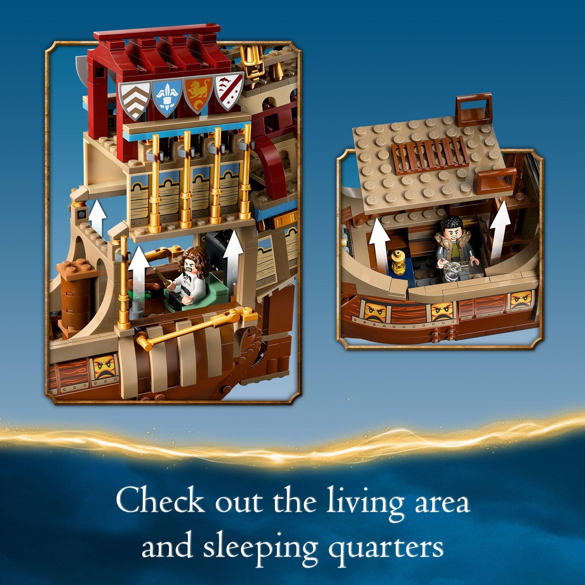 LEGO Harry Potter Triwizard Tournament: The Arrival Building Toy - Pretend Play Toy for Kids, Boys &amp; Girls, Ages 10+ Years - Harry Potter Gifts for Fans - 76440