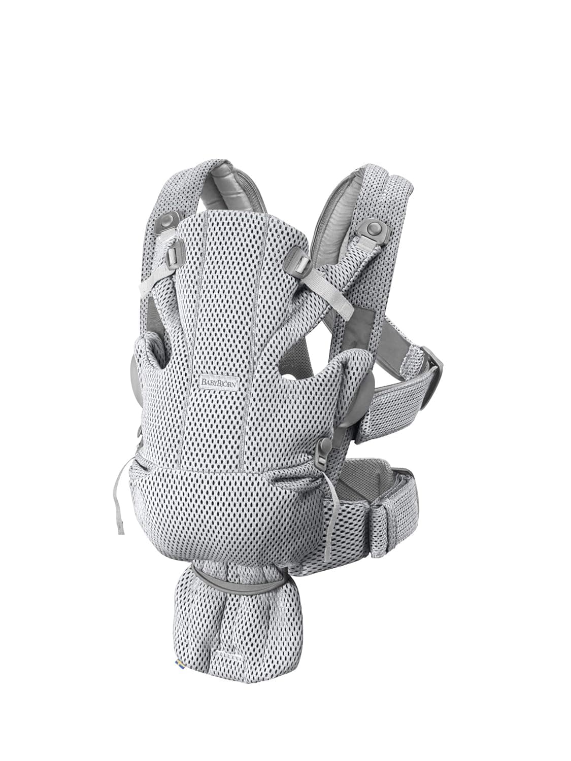 BabyBjörn Baby Carrier Free, 3D mesh, Gray