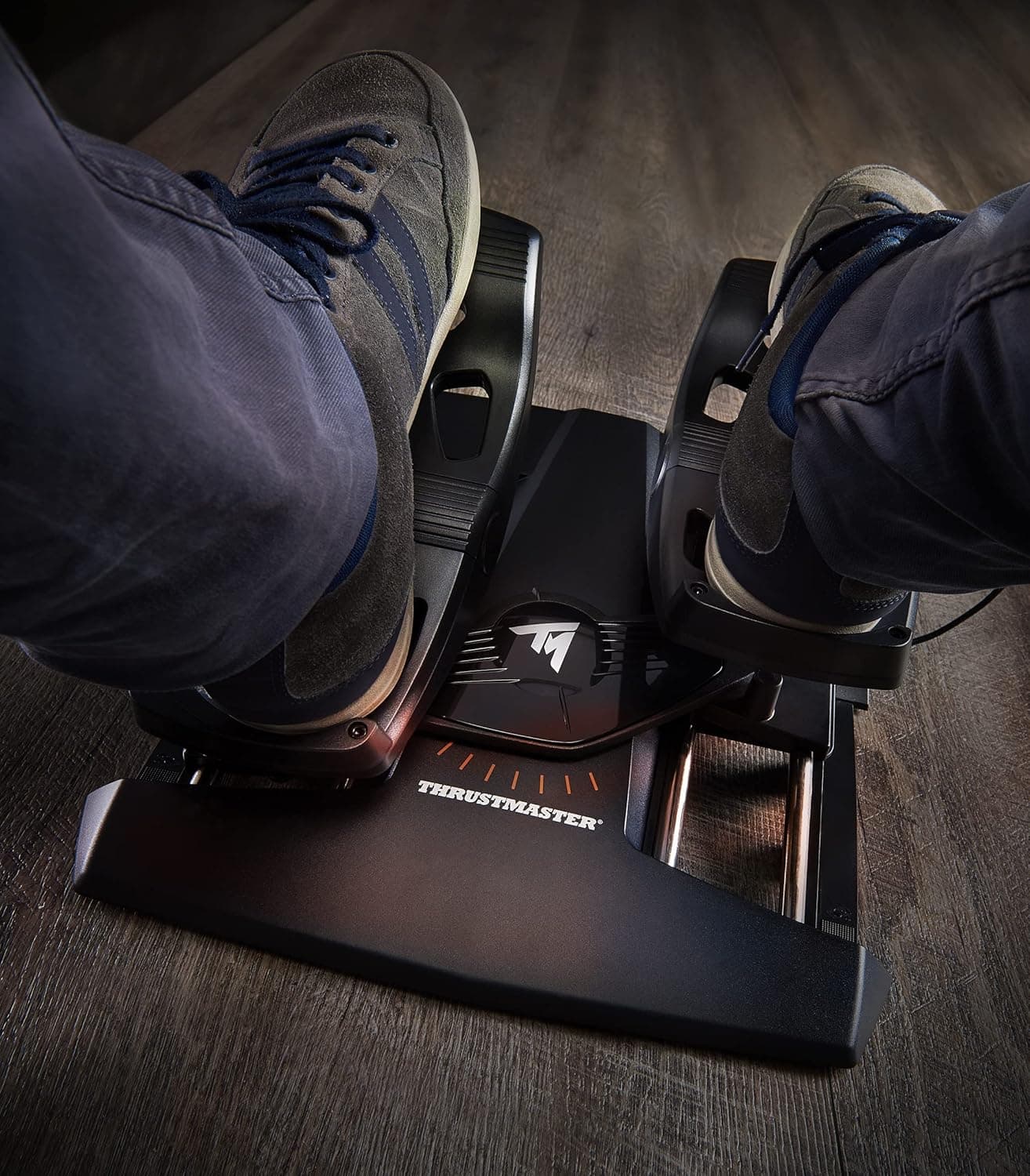 Thrustmaster TCA Sidestick Airbus Edition - Ergonomic Flight Stick with 12 Remappable Buttons and Thrust Reverser for PC